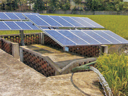 نظام ضخ المياه بالطاقة الشمسية