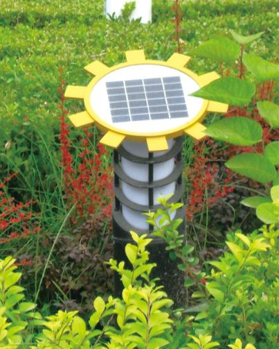 إنارة حدائق غرس بالطاقة الشمسية